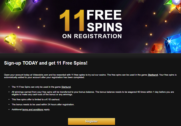 free bonus no deposit casino videoslots
